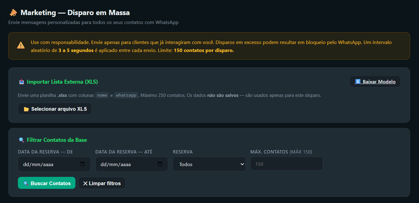 Disparo em massa